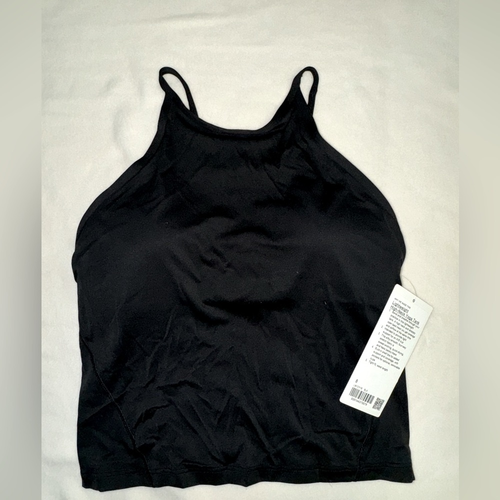 Light weight high neck yoga tank